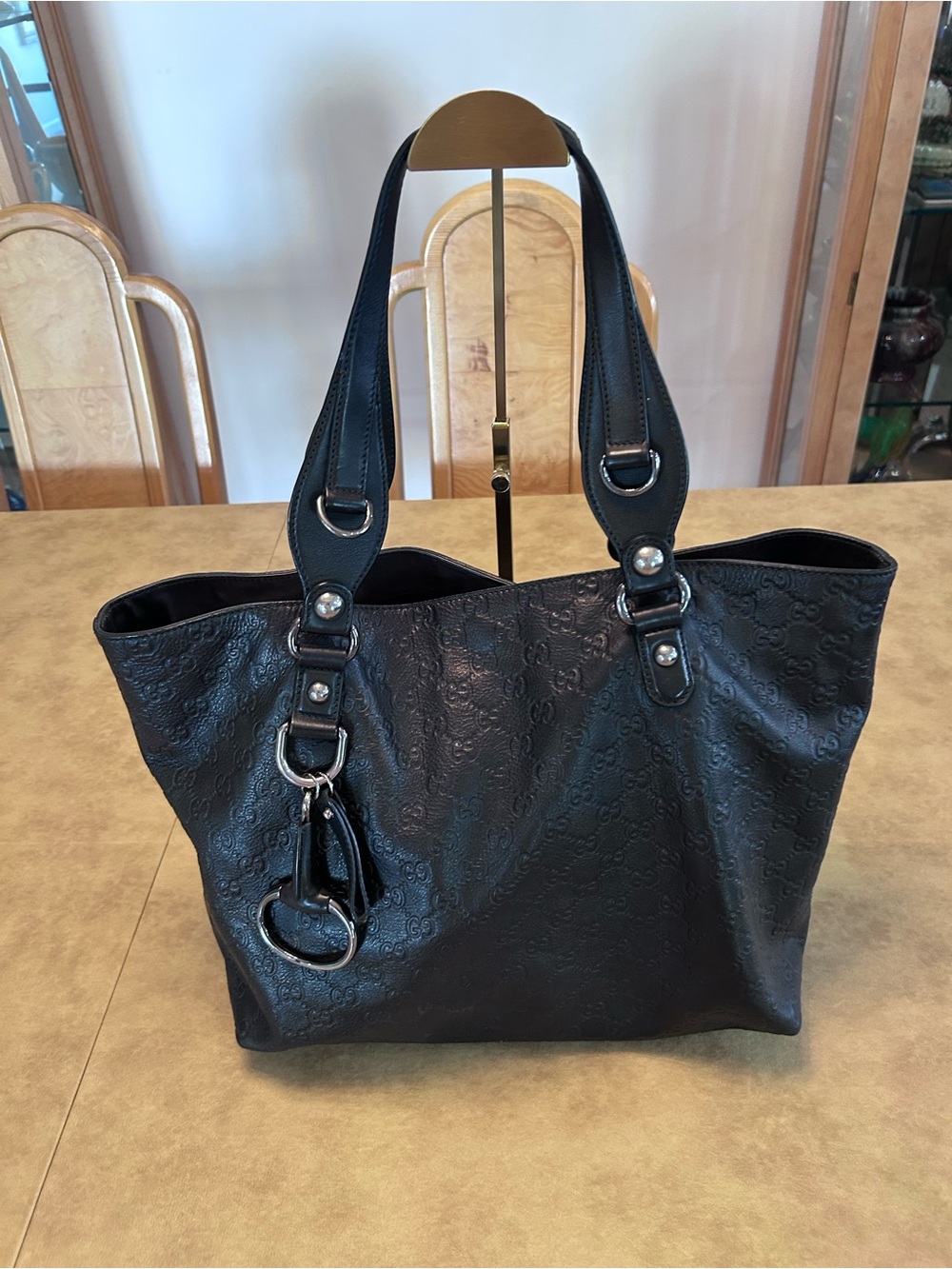 Authentic Gucci Guccissima Icon Bit Tote